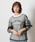 HONEYSUCKLE ROSE(ハニーサックルローズ)【レディース】チュールレイヤード長袖Tシャツ
