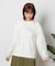 HONEYSUCKLE ROSE(ハニーサックルローズ)【レディース】チュールレイヤード長袖Tシャツ