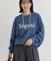 HONEYSUCKLE ROSE(ハニーサックルローズ)【レディース】ロゴスウェットプルオーバー(ゆったりシルエット/体型カバー)