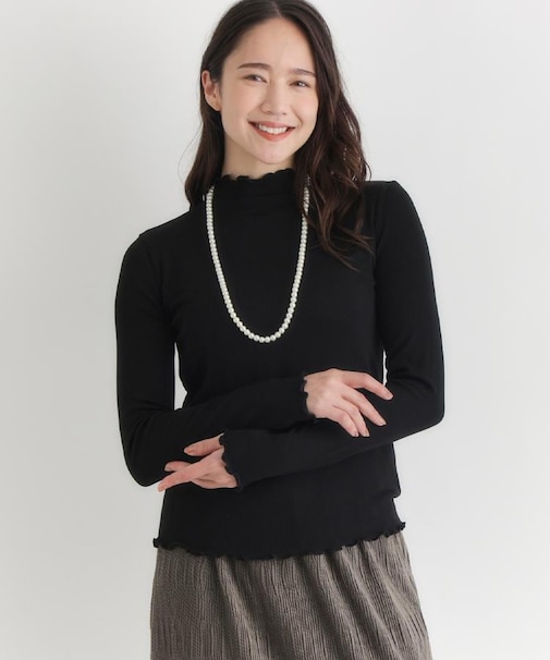 HONEYSUCKLE ROSE(ハニーサックルローズ)【レディース】ハイネックロングスリーブTシャツ