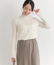 HONEYSUCKLE ROSE(ハニーサックルローズ)【レディース】ハイネックロングスリーブＴシャツ