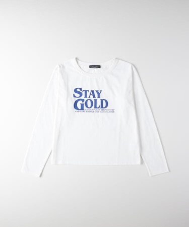 HONEYSUCKLE ROSE(ハニーサックルローズ)【レディース】ロゴプリントロングスリーブTシャツ