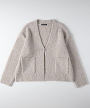 HONEYSUCKLE ROSE(ハニーサックルローズ)【レディース】ブークレニットカーディガン