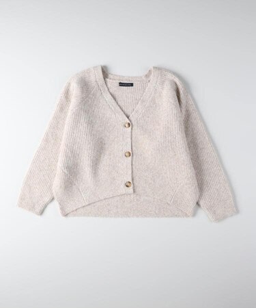 HONEYSUCKLE ROSE(ハニーサックルローズ)【レディース】メランジニットカーディガン