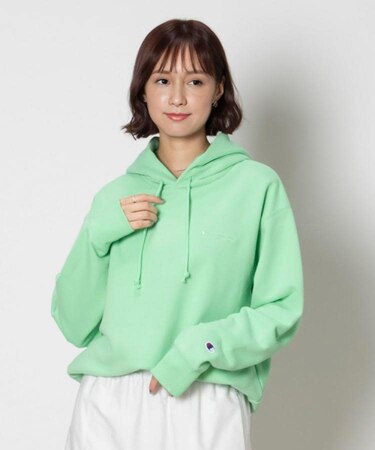 Champion(チャンピオン)【レディース】無地パーカー
