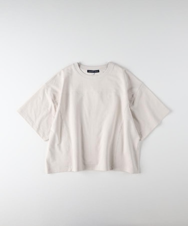HONEYSUCKLE ROSE(ハニーサックルローズ)【レディース】【見た目は秋、機能は夏】「インレイ」ショートTシャツ(接触冷感/UVカット)