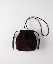 HONEYSUCKLE ROSE(ハニーサックルローズ)【レディース】フェイクファー巾着バッグ