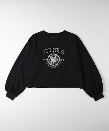 HONEYSUCKLE ROSE(ハニーサックルローズ)【レディース】袖ボリュームロングスリーブTシャツ