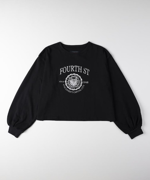 HONEYSUCKLE ROSE(ハニーサックルローズ)【レディース】袖ボリュームロングスリーブTシャツ