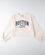 HONEYSUCKLE ROSE(ハニーサックルローズ)【レディース】袖ボリュームロングスリーブTシャツ