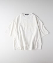 HONEYSUCKLE ROSE(ハニーサックルローズ)【レディース】【見た目は秋、機能は夏】「インレイ」ロゴTシャツ(接触冷感/UVカット)