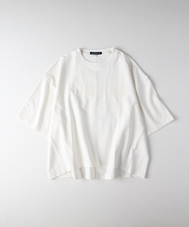 HONEYSUCKLE ROSE(ハニーサックルローズ)【レディース】【見た目は秋、機能は夏】「インレイ」ロゴTシャツ(接触冷感/UVカット)