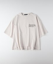 HONEYSUCKLE ROSE(ハニーサックルローズ)【レディース】【見た目は秋、機能は夏】「インレイ」ロゴTシャツ(接触冷感/UVカット)