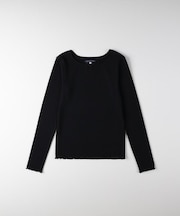 HONEYSUCKLE ROSE(ハニーサックルローズ)【レディース】リブメローロングスリーブTシャツ