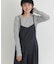 HONEYSUCKLE ROSE(ハニーサックルローズ)【レディース】リブメローロングスリーブTシャツ