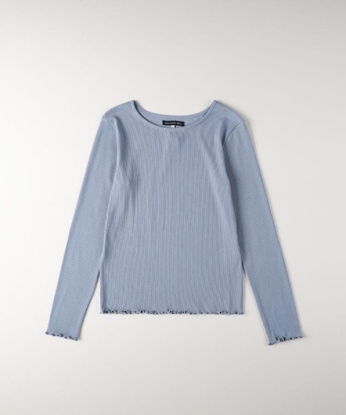 HONEYSUCKLE ROSE(ハニーサックルローズ)【レディース】リブメローロングスリーブTシャツ
