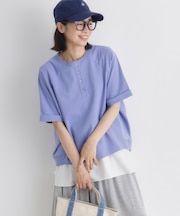 HONEYSUCKLE ROSE(ハニーサックルローズ)【サマスウェ】ヘンリードルマンプルオーバー