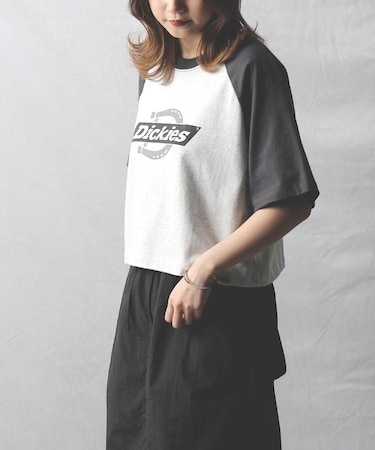 Dickies(ディッキーズ)【レディース】プリントラグランＴシャツ