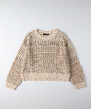 HONEYSUCKLE ROSE(ハニーサックルローズ)【レディース】グラデーションミックスセーター