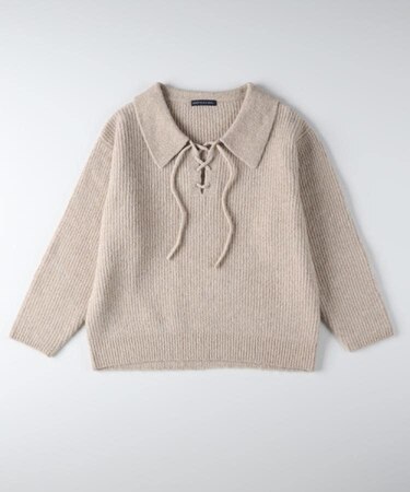 HONEYSUCKLE ROSE(ハニーサックルローズ)【レディース】メランジスキッパーセーター