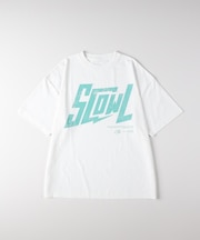 HONEYSUCKLE ROSE(ハニーサックルローズ)アシッド加工ロゴプリントTシャツ