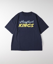 HONEYSUCKLE ROSE(ハニーサックルローズ)アシッド加工ロゴプリントTシャツ