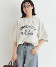 HONEYSUCKLE ROSE(ハニーサックルローズ)【サマスウェ】カレッジロゴＴシャツ