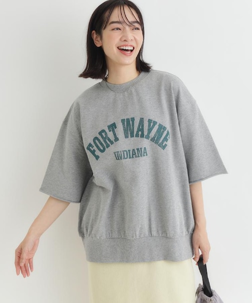 HONEYSUCKLE ROSE(ハニーサックルローズ)【サマスウェ】カレッジロゴＴシャツ
