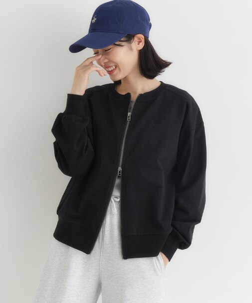 HONEYSUCKLE ROSE(ハニーサックルローズ)【サマスウェ】ジップカーディガン