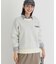 HONEYSUCKLE ROSE(ハニーサックルローズ)【レディース】【スウェット感覚のニット】「やわラク」スウェットライクロゴセーター（洗濯機で洗える）