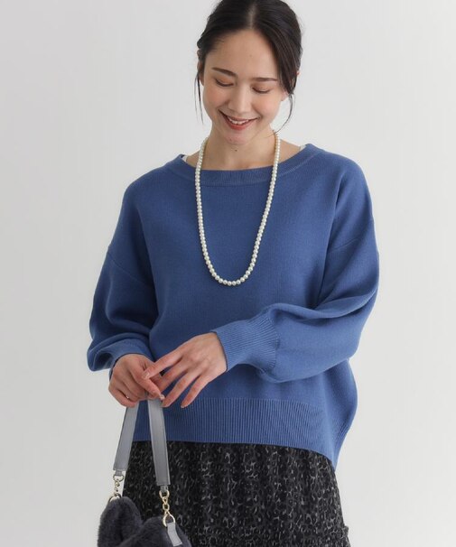 HONEYSUCKLE ROSE(ハニーサックルローズ)【レディース】もちもちオフショルダーセーター