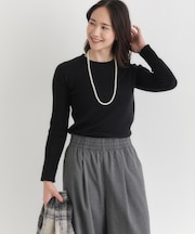 HONEYSUCKLE ROSE(ハニーサックルローズ)【レディース】もちもちハイネックセーター
