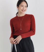 HONEYSUCKLE ROSE(ハニーサックルローズ)【レディース】もちもちハイネックセーター