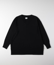BACK NUMBER(バックナンバー)【レディース】「日本製」ニットＶネックセーター