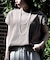 Healthknit(ヘルスニット)【レディース】スピンドルスリーブＴシャツ