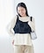BACK NUMBER(バックナンバー)シアー刺繍ビスチェ