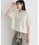 HONEYSUCKLE ROSE(ハニーサックルローズ)ピグメント加工ショートTシャツ