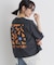 CAMP7(キャンプ7)フラワープリントショートＴシャツ