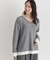HONEYSUCKLE ROSE(ハニーサックルローズ)【レディース】フェイクレイヤードＶネックセーター