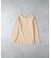 HONEYSUCKLE ROSE(ハニーサックルローズ)【レディース】アシメカット長袖Ｔシャツ