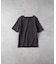 HONEYSUCKLE ROSE(ハニーサックルローズ)【レディース】ウェーブジャカード半袖Tシャツ