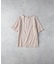 HONEYSUCKLE ROSE(ハニーサックルローズ)【レディース】ウェーブジャカード半袖Tシャツ