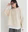 HONEYSUCKLE ROSE(ハニーサックルローズ)【レディース】【コスパ最強】サイドスリットポンチプルオーバー（ゆったりシルエット/ヒップ周りもカバー）