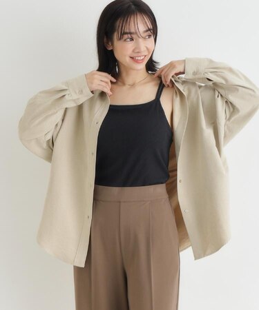 HONEYSUCKLE ROSE(ハニーサックルローズ)ふわラクカップ付き２ストラップキャミ