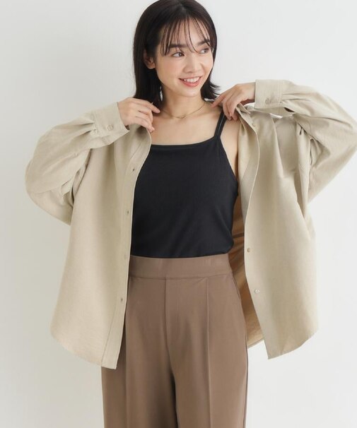 HONEYSUCKLE ROSE(ハニーサックルローズ)ふわラクカップ付き２ストラップキャミ