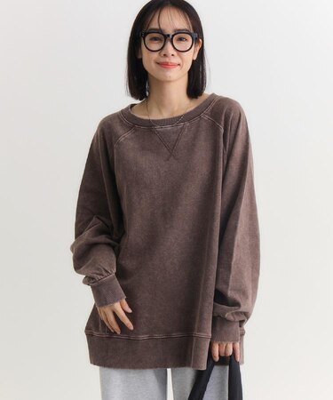 HONEYSUCKLE ROSE(ハニーサックルローズ)【レディース】【コスパ最強】袖ボリュームオーバーサイズスウェット