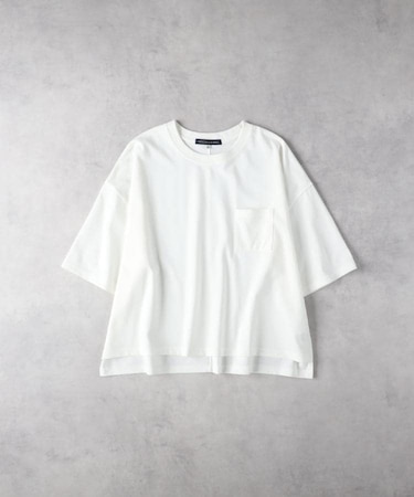 HONEYSUCKLE ROSE(ハニーサックルローズ)【レディース】【汗染み防止/接触冷感/UVカット】「汗染み防止」ワイドTシャツ