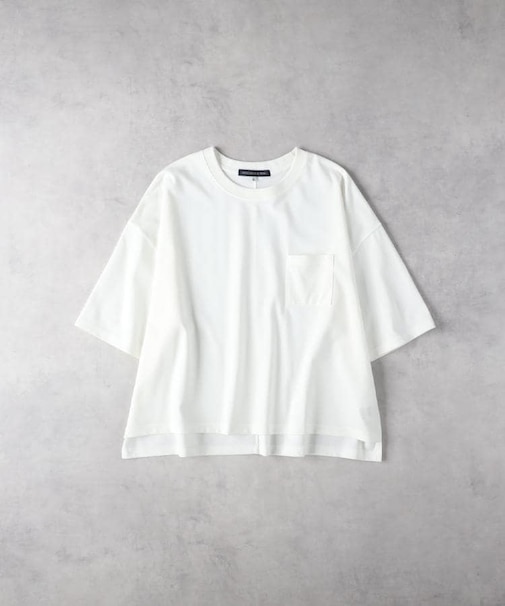 HONEYSUCKLE ROSE(ハニーサックルローズ)【レディース】【汗染み防止/接触冷感/UVカット】「汗染み防止」ワイドTシャツ