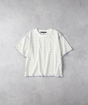 HONEYSUCKLE ROSE(ハニーサックルローズ)【レディース】マルチボーダー半袖Tシャツ
