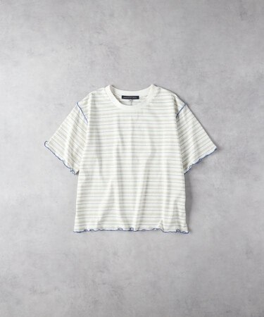 HONEYSUCKLE ROSE(ハニーサックルローズ)【レディース】マルチボーダー半袖Tシャツ
